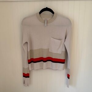 Athleta Women's Trailhead Cream sweater